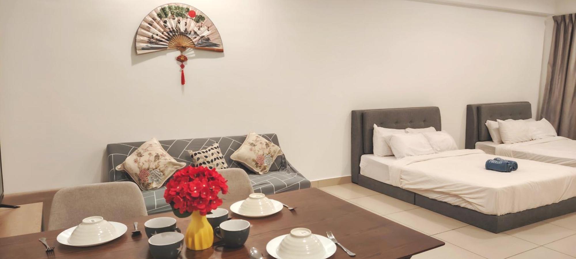 Lcp T1 Honeymoon Genting Highland Midhill Homestay Bentong Exteriör bild