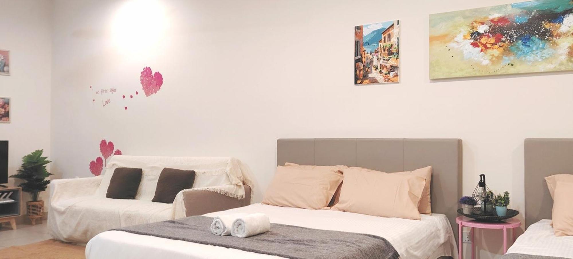 Lcp T1 Honeymoon Genting Highland Midhill Homestay Bentong Exteriör bild