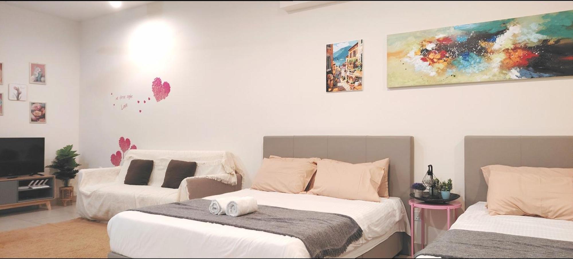 Lcp T1 Honeymoon Genting Highland Midhill Homestay Bentong Exteriör bild